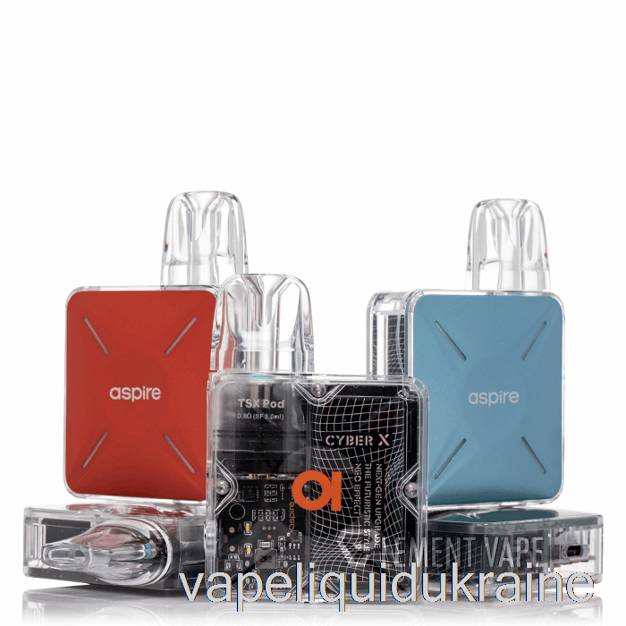 Vape Ukraine Aspire Cyber X Pod System Frost Blue